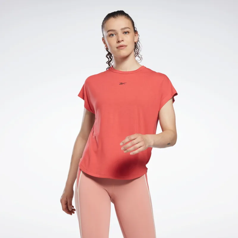 Reebok Apparel Women Activchill+Dreamblend T-Shirt Rhodon sold by Reebok