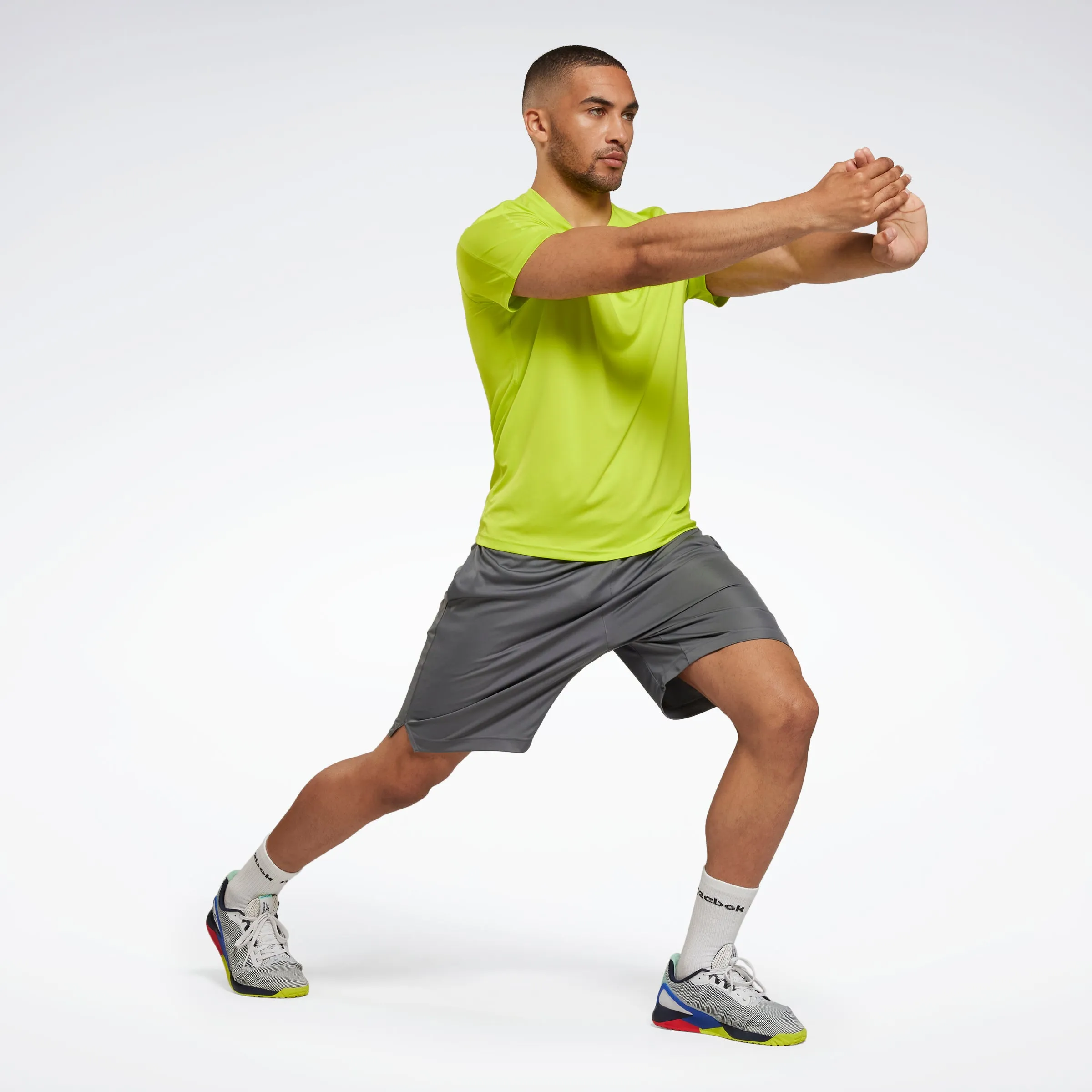 Reebok Apparel Men Workout Ready Shorts Cdgry6 sold by Reebok product image thumbnail 2