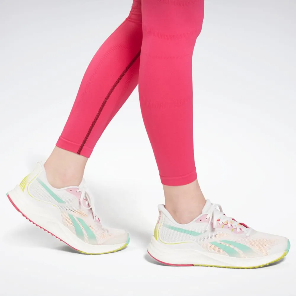 Reebok Apparel Women United By Fitness Seamless High Rise Leggings MAROON/PURPNK sold by Reebok product image thumbnail 5