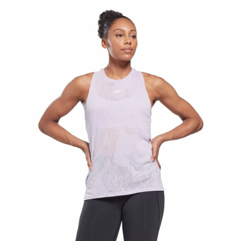 Reebok Apparel Women Burnout Tank Top PUROAS sold by Reebok