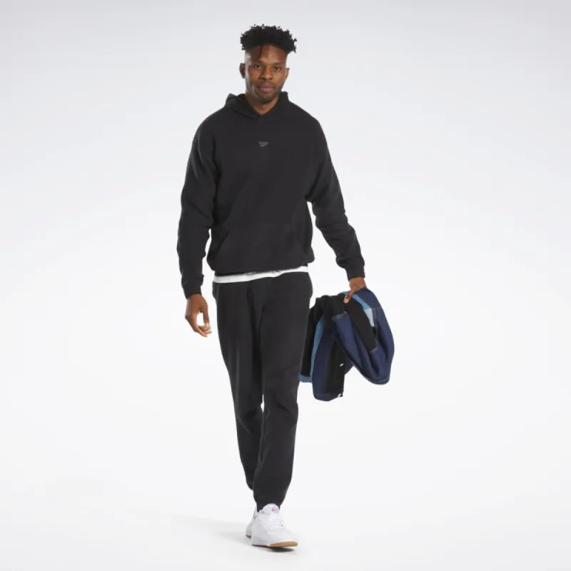 Reebok Apparel Men Classics Wardrobe Essentials Hoodie BLACK sold by Reebok