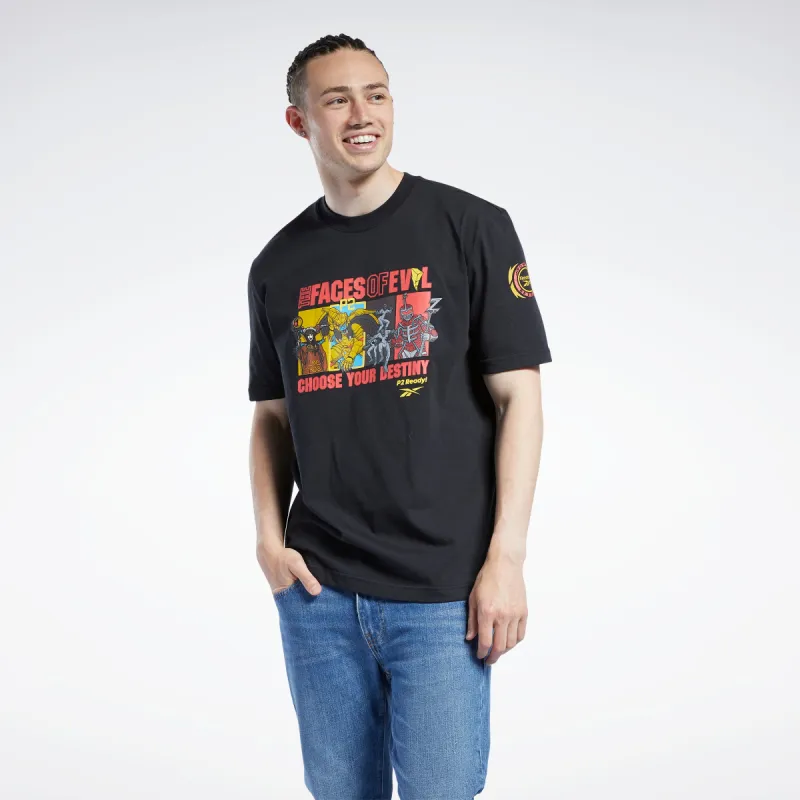 Reebok Apparel Men Power Rangers T-Shirt Black sold by Reebok