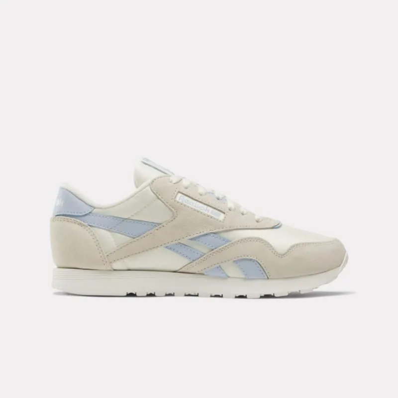 Reebok Footwear Women Classic Nylon Shoes BON/PALBLU/CHALK sold by Reebok