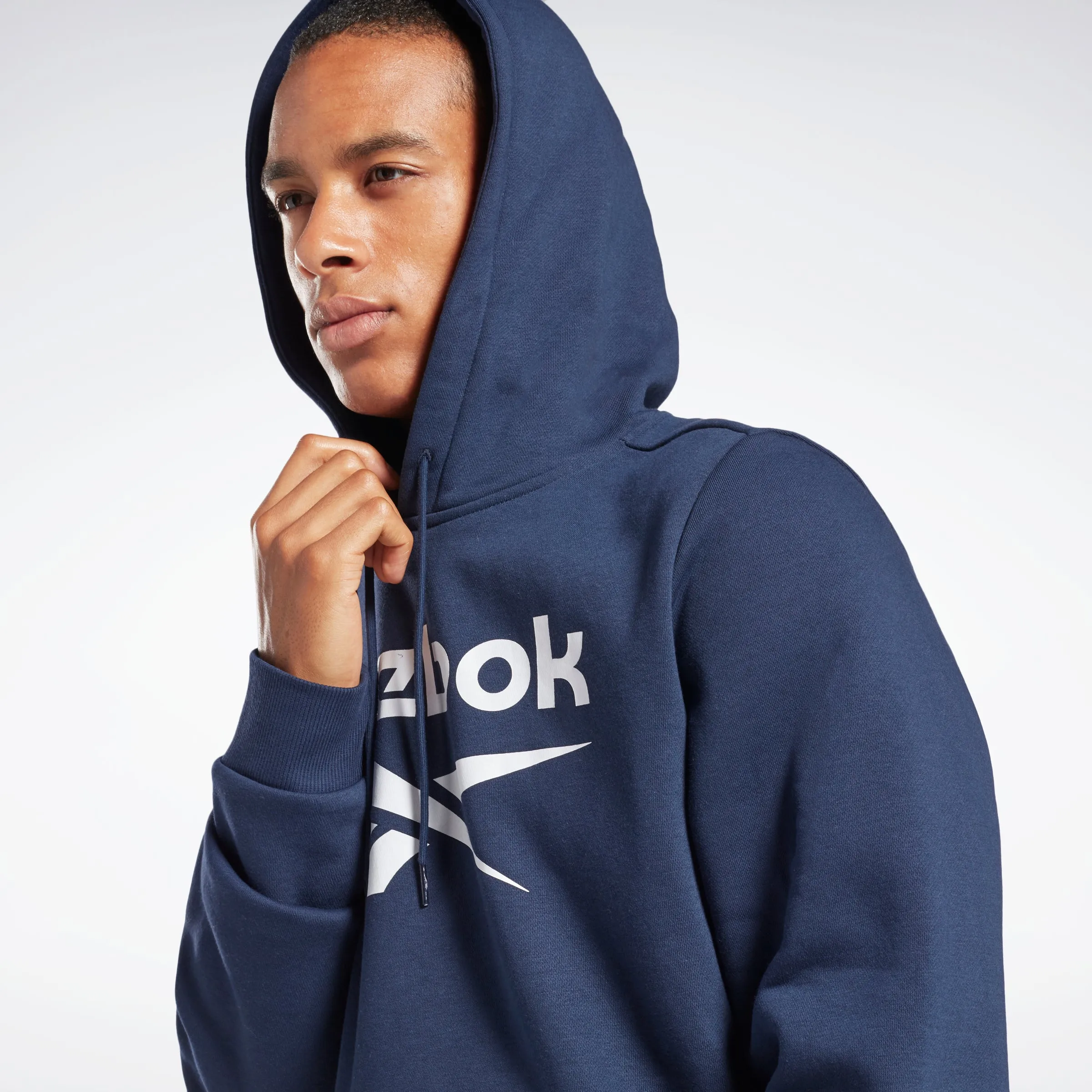 Reebok Apparel Men Reebok Identity Fleece Hoodie Vecnav sold by Reebok product image thumbnail 4
