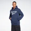 Reebok Apparel Men Reebok Identity Fleece Hoodie Vecnav sold by Reebok