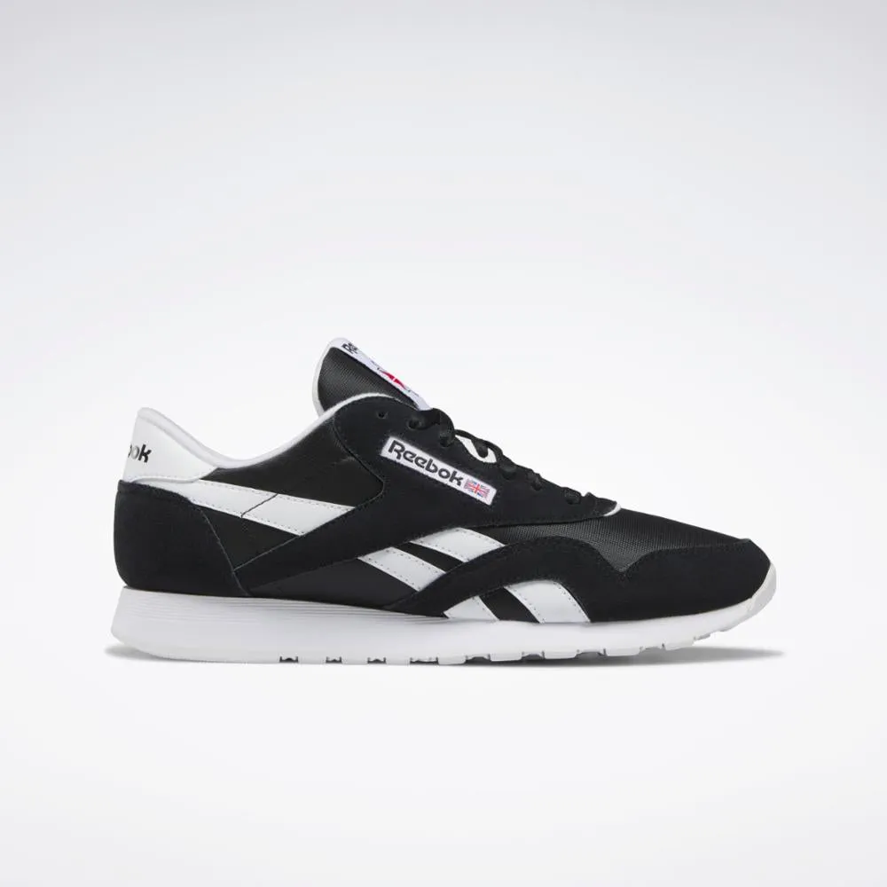 Reebok Footwear Men Classic Nylon CBLACK/FTWWHT/FTWWHT sold by Reebok