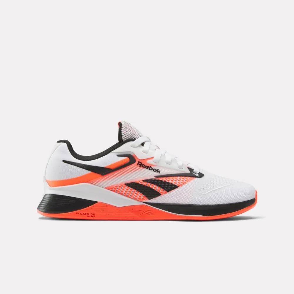 Reebok Footwear Women NANO X4 Women's Training Shoes FTWWHT/BLACK/ORGFLA sold by Reebok