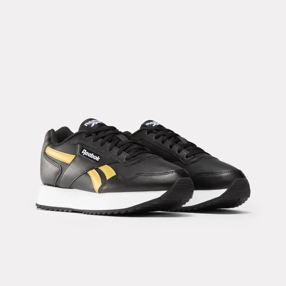 Reebok Footwear Women Reebok Glide Ripple Double Shoes BLACK/FTWWHT/GOLDMT sold by Reebok product image thumbnail 2