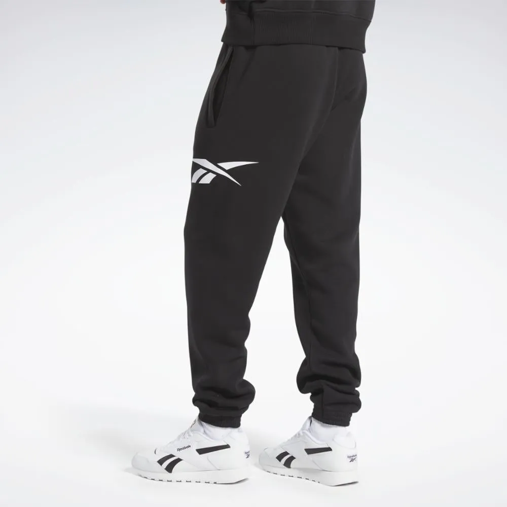 Reebok Apparel Men Classics Brand Proud Pants BLACK/CHALK sold by Reebok product image thumbnail 3
