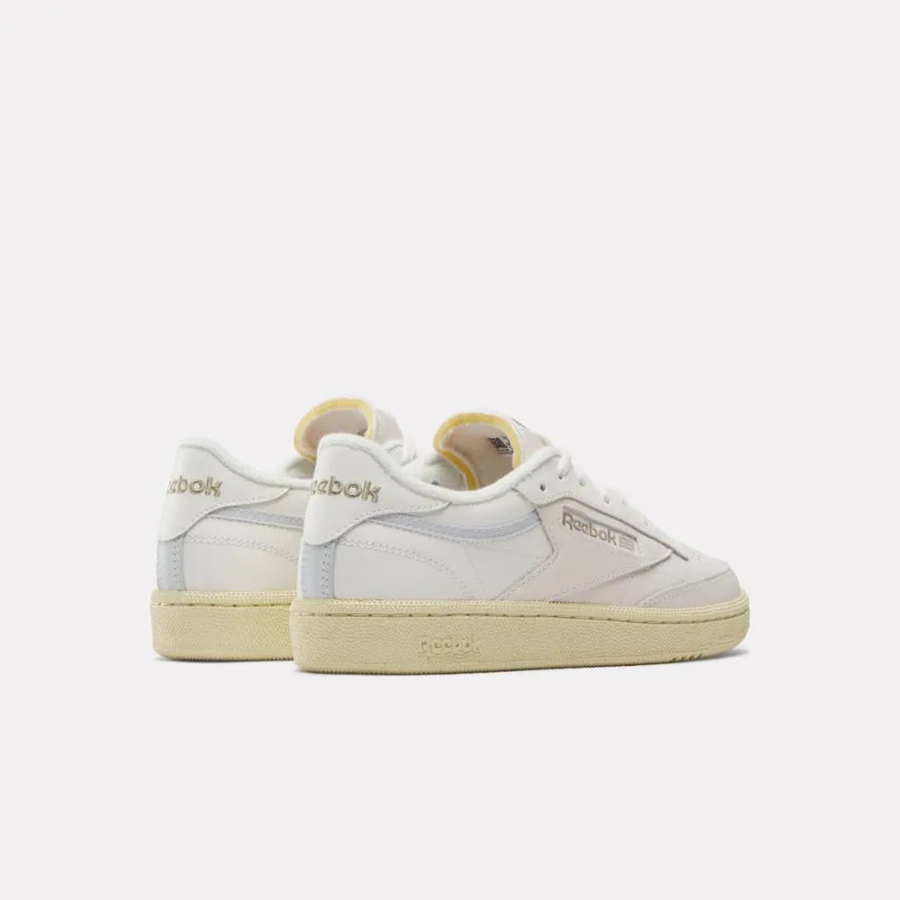 Reebok Footwear Women Club C 85 Shoes CHALK/WEATHEREDWHITE/MOON sold by Reebok product image thumbnail 3