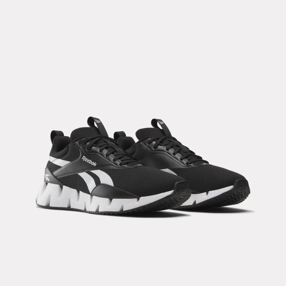 Reebok Footwear Men Zig Dynamica STR Shoes CBLACK/FTWWHT/CBLACK sold by Reebok product image thumbnail 2
