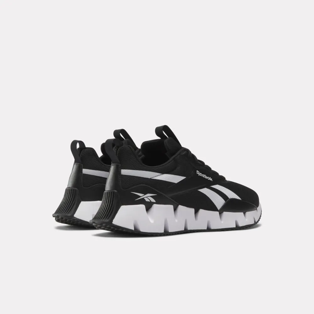 Reebok Footwear Men Zig Dynamica STR Shoes CBLACK/FTWWHT/CBLACK sold by Reebok product image thumbnail 3