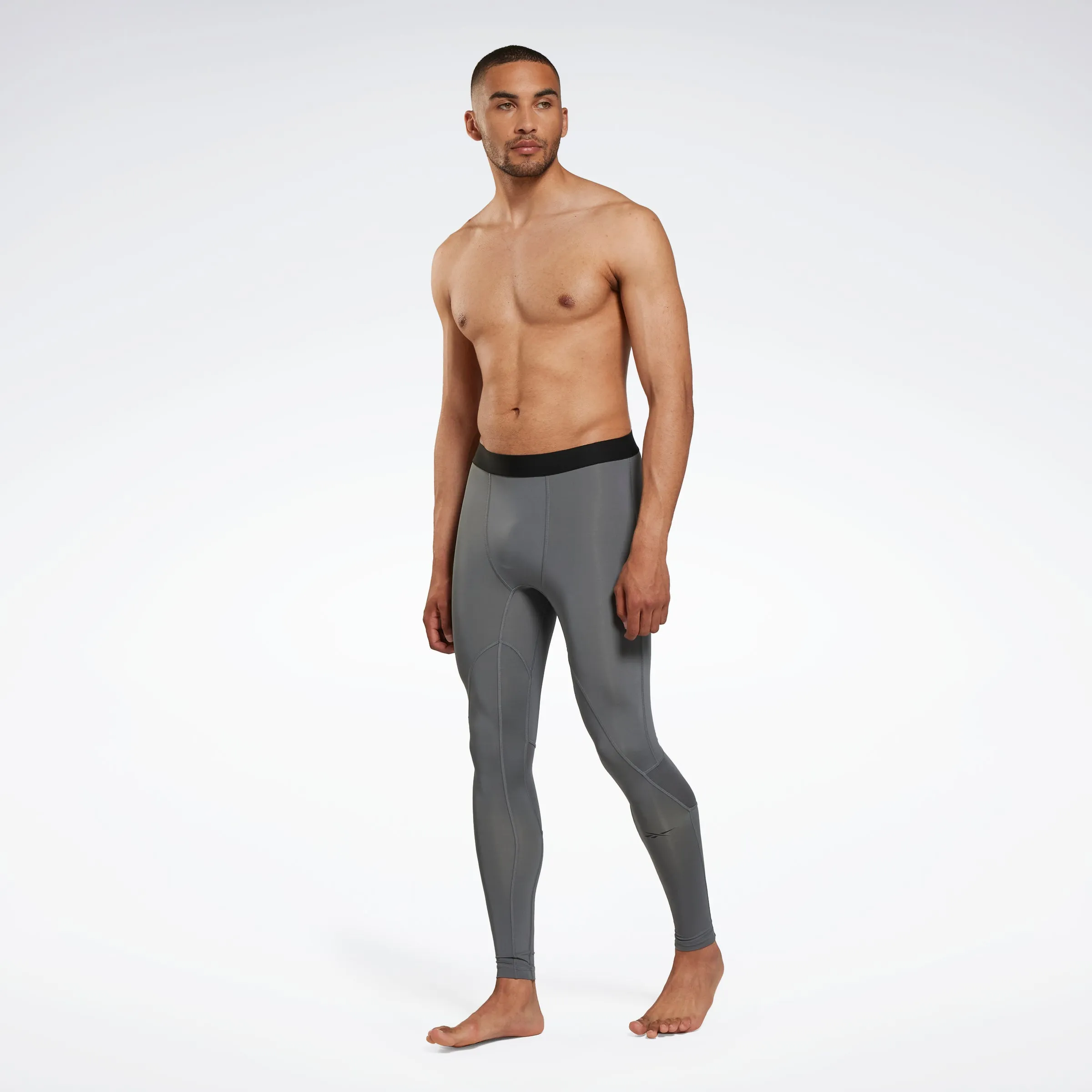 Reebok Apparel Men Workout Ready Compression Tights Cdgry6 sold by Reebok product image thumbnail 2