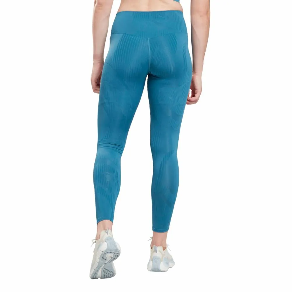 Reebok Apparel Women Seamless Train High-Rise Leggings STEBLU sold by Reebok product image thumbnail 3