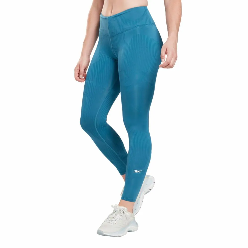 Reebok Apparel Women Seamless Train High-Rise Leggings STEBLU sold by Reebok