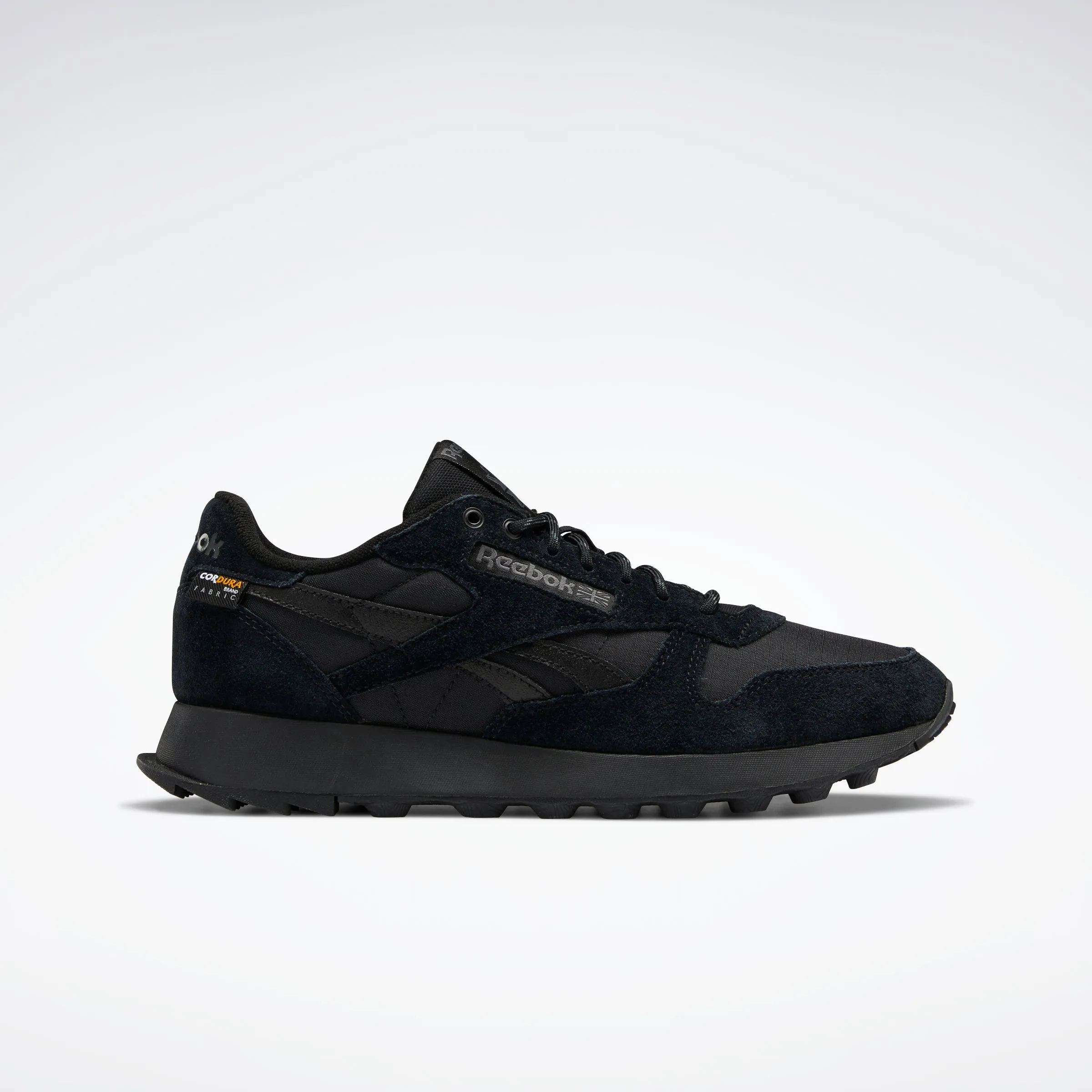 Reebok Footwear Men Classic Leather Shoes Cblack/Cblack/Purgry sold by Reebok