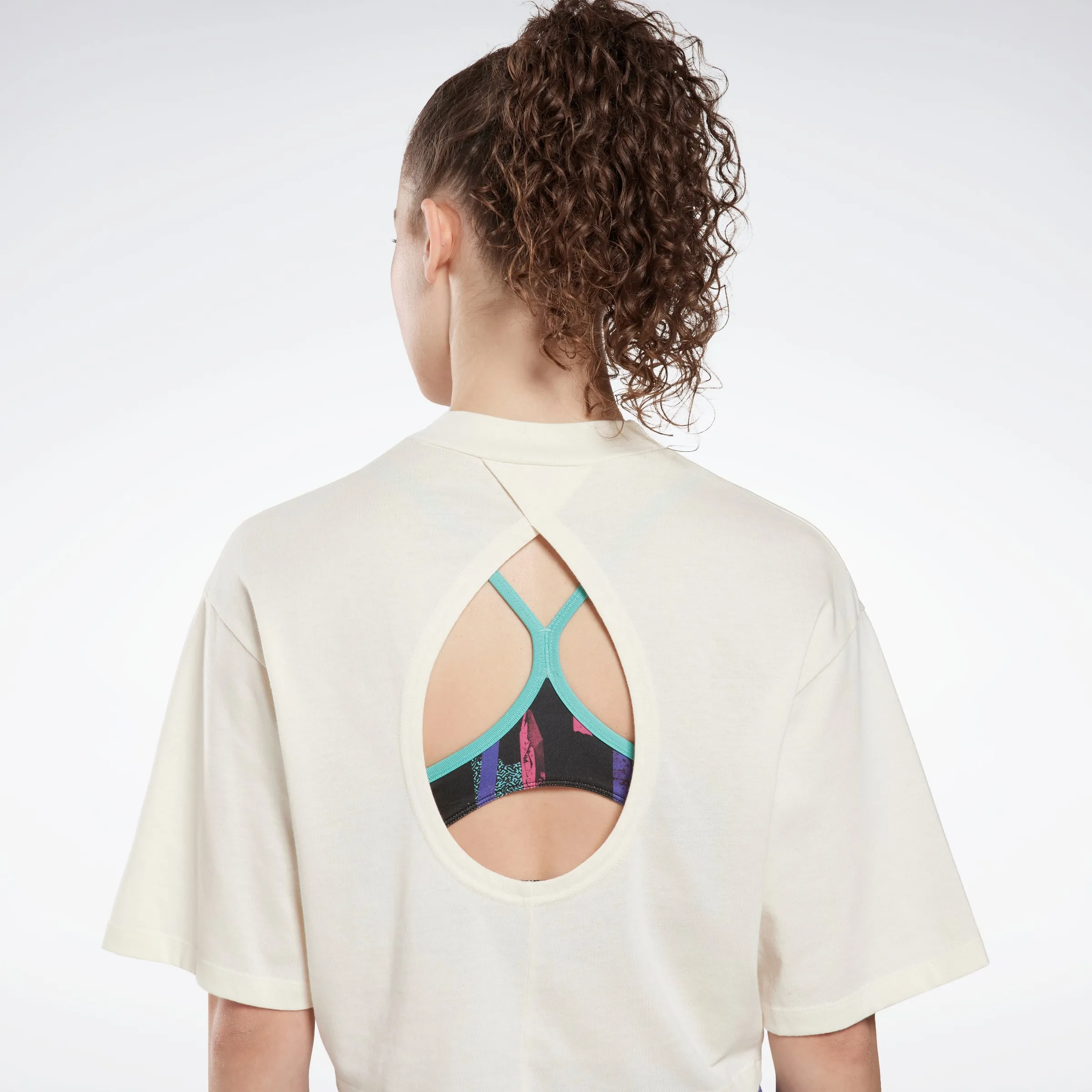 Reebok Apparel Women Myt Cutout T-Shirt Clawht sold by Reebok product image thumbnail 5