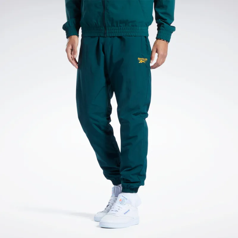 Reebok Apparel Men Classics Vector Tracksuit Bottoms Forest Green sold by Reebok
