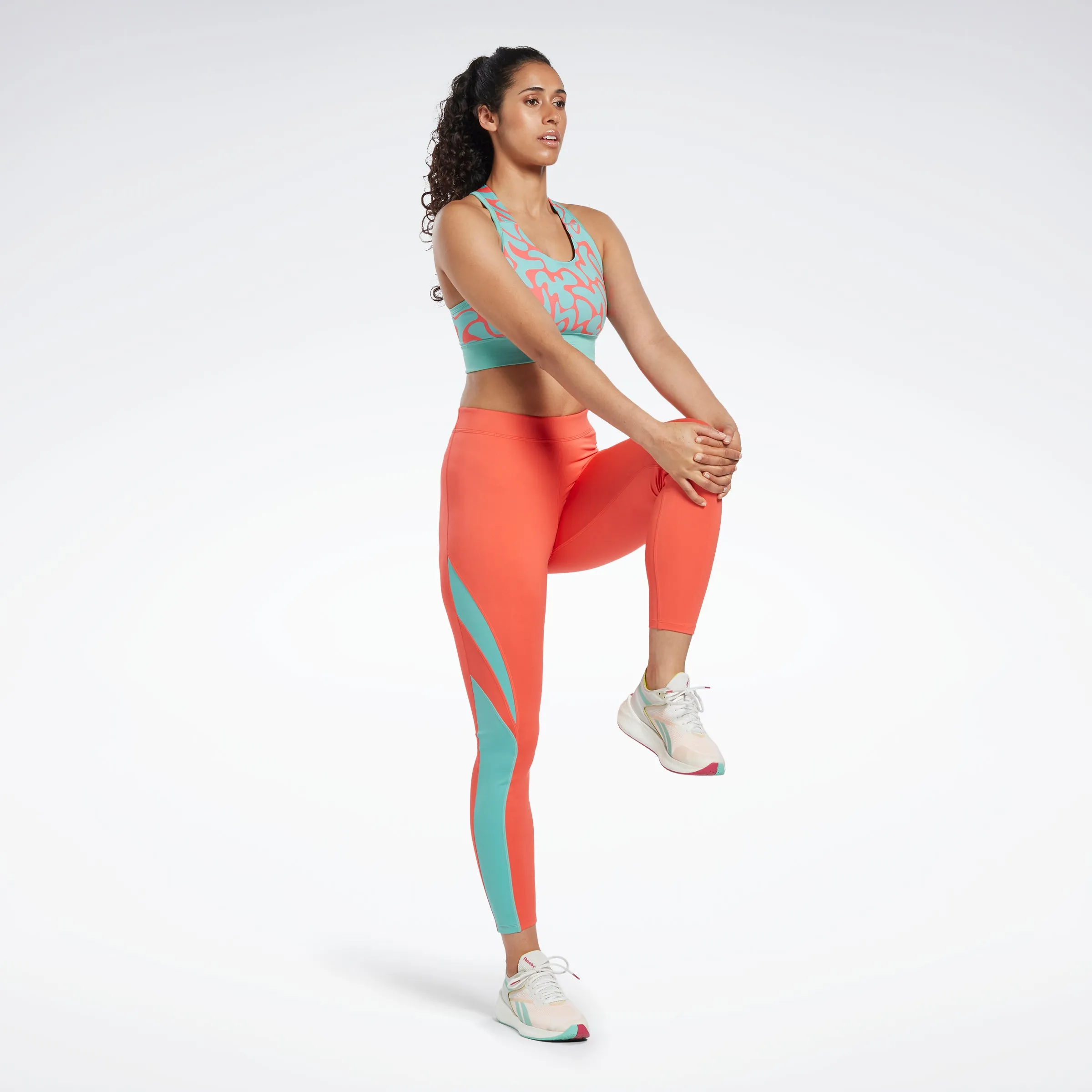 Reebok Apparel Women Running Vector Leggings Smorfl sold by Reebok product image thumbnail 2