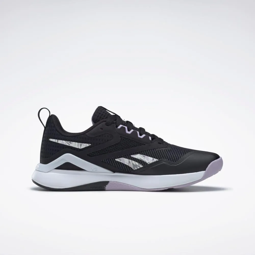 Reebok Footwear Women NANOFLEX TR 2.0 CBLACK/FTWWHT/PUROAS sold by Reebok product image thumbnail 2