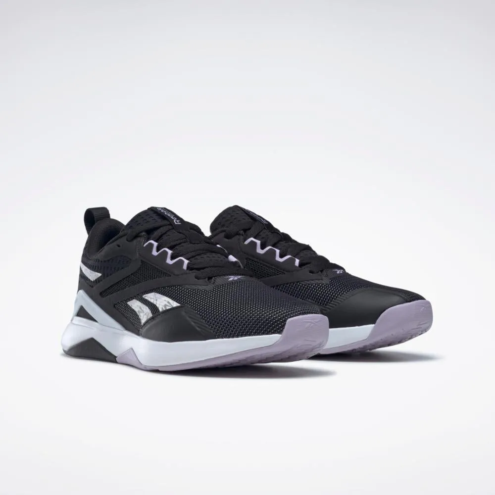 Reebok Footwear Women NANOFLEX TR 2.0 CBLACK/FTWWHT/PUROAS sold by Reebok product image thumbnail 3