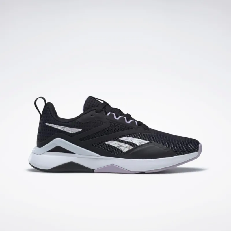 Reebok Footwear Women NANOFLEX TR 2.0 CBLACK/FTWWHT/PUROAS sold by Reebok