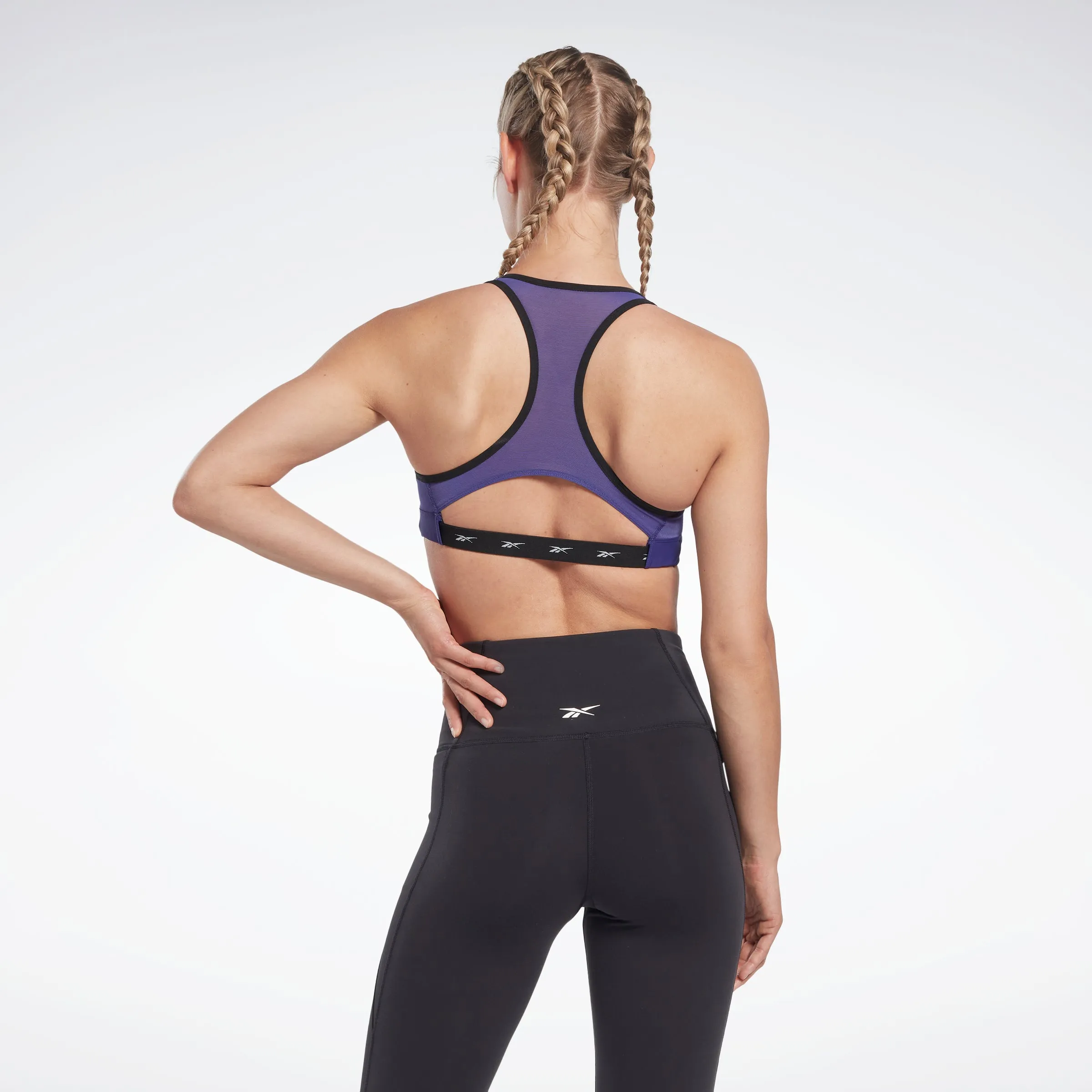Reebok Apparel Women Reebok Lux Vector Racer Sports Bra Bolprp sold by Reebok product image thumbnail 3