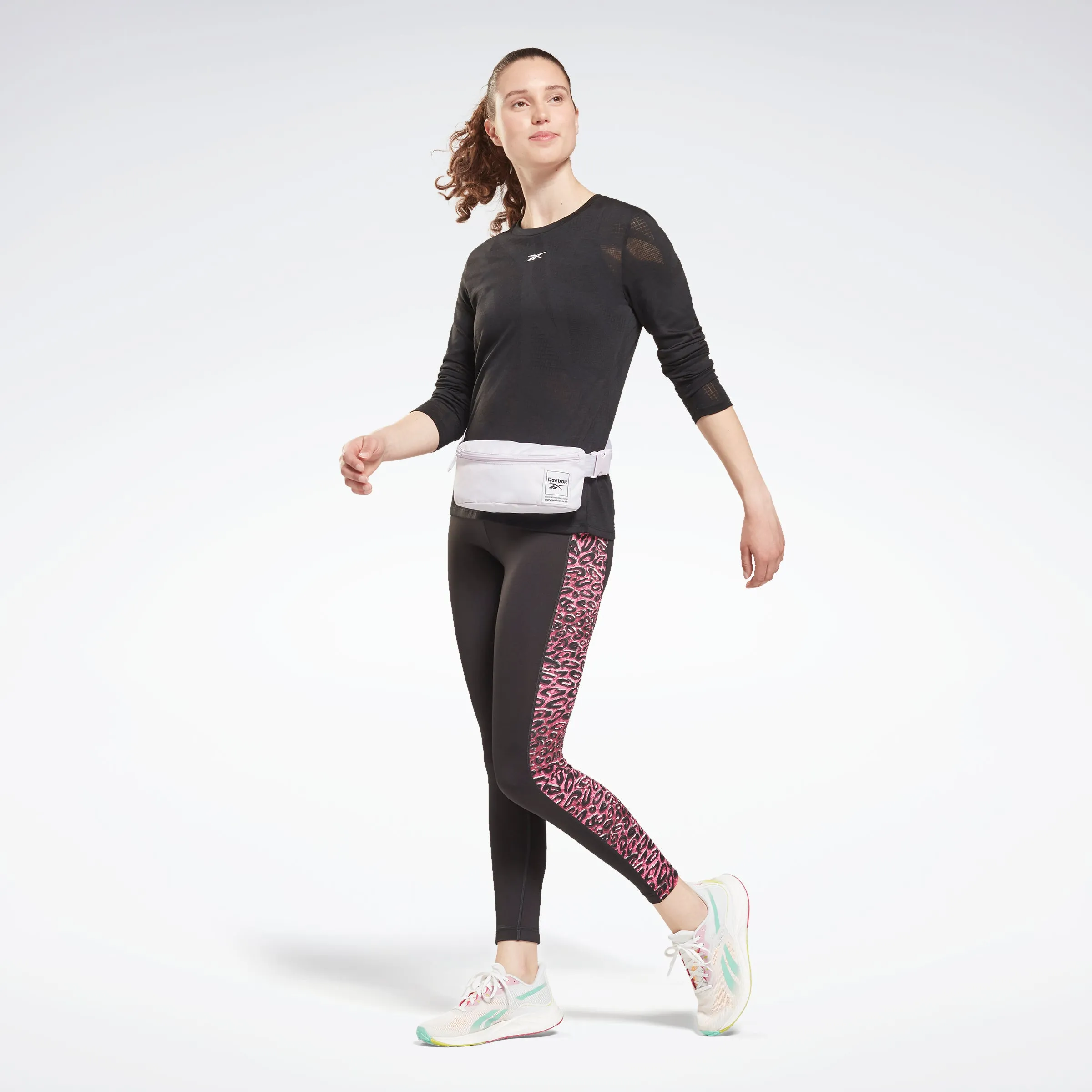 Reebok Apparel Women Burnout Long-Sleeve Top Long-Sleeve Top Black sold by Reebok product image thumbnail 2