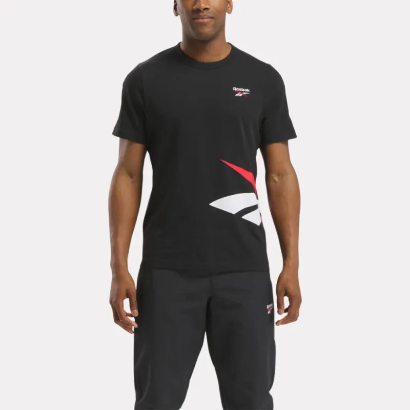 Reebok Apparel Men Reebok Identity Cross Check T-Shirt BLACK sold by Reebok