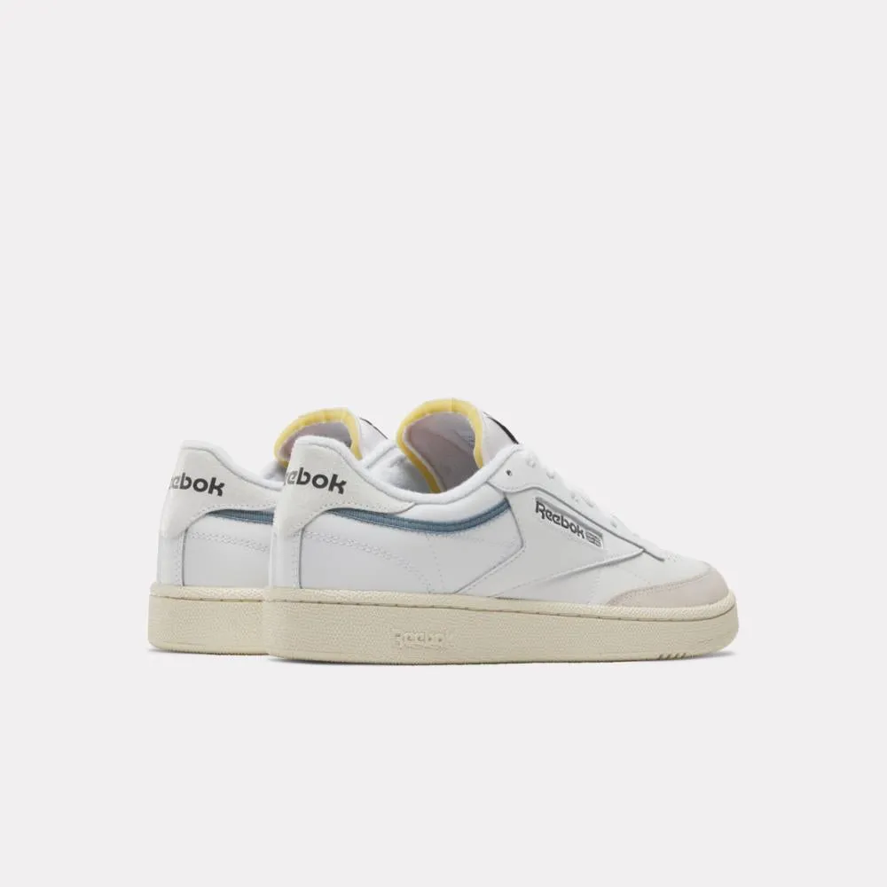 Reebok Footwear Men Club C 85 Shoes WHITE/WHITE/CHALK sold by Reebok product image thumbnail 3