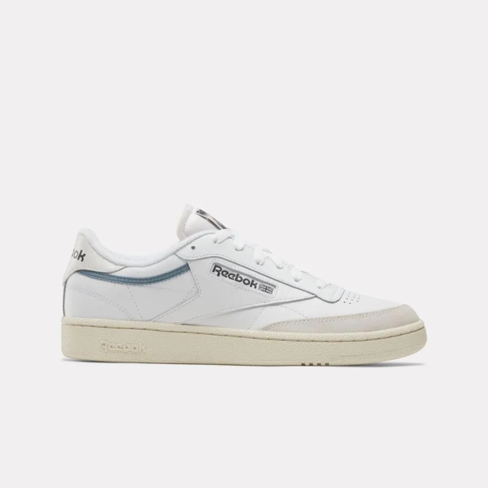 Reebok Footwear Men Club C 85 Shoes WHITE/WHITE/CHALK sold by Reebok