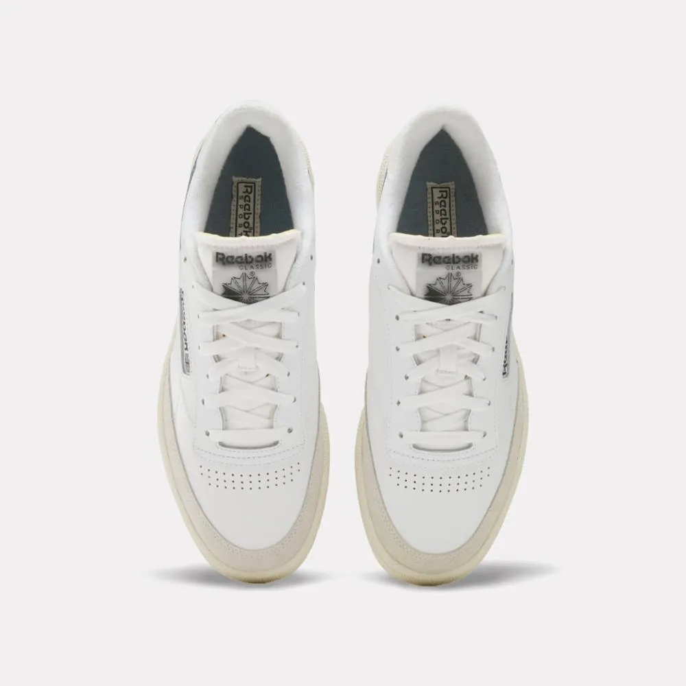 Reebok Footwear Men Club C 85 Shoes WHITE/WHITE/CHALK sold by Reebok product image thumbnail 5