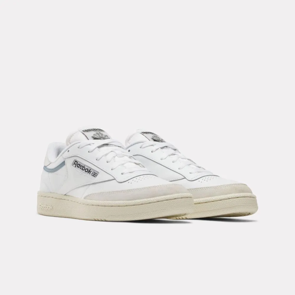 Reebok Footwear Men Club C 85 Shoes WHITE/WHITE/CHALK sold by Reebok product image thumbnail 2