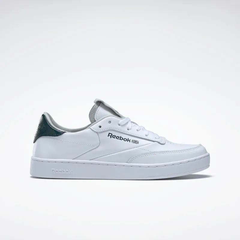 Reebok Footwear Women Club C Clean Shoes Ftwwht/Forgrn/Pugry2 sold by Reebok