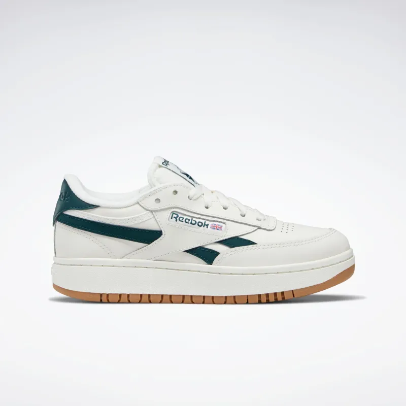 Reebok Footwear Women Club C Double Revenge Shoes Chalk/Forgrn/Rbkle3 sold by Reebok