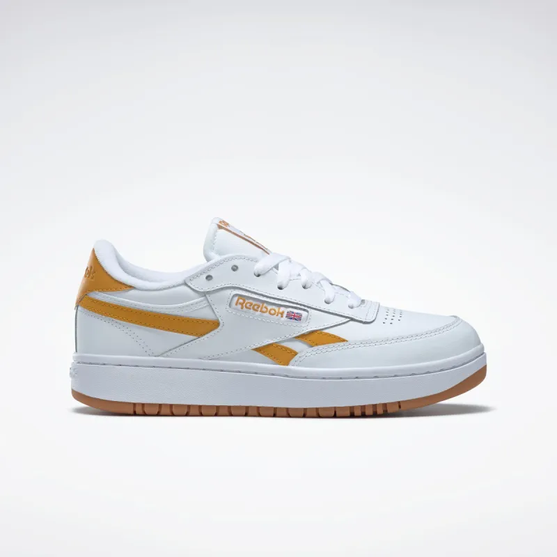 Reebok Footwear Women Club C Double Revenge Shoes Ftwwht/Brgoch/Rbkg06 sold by Reebok