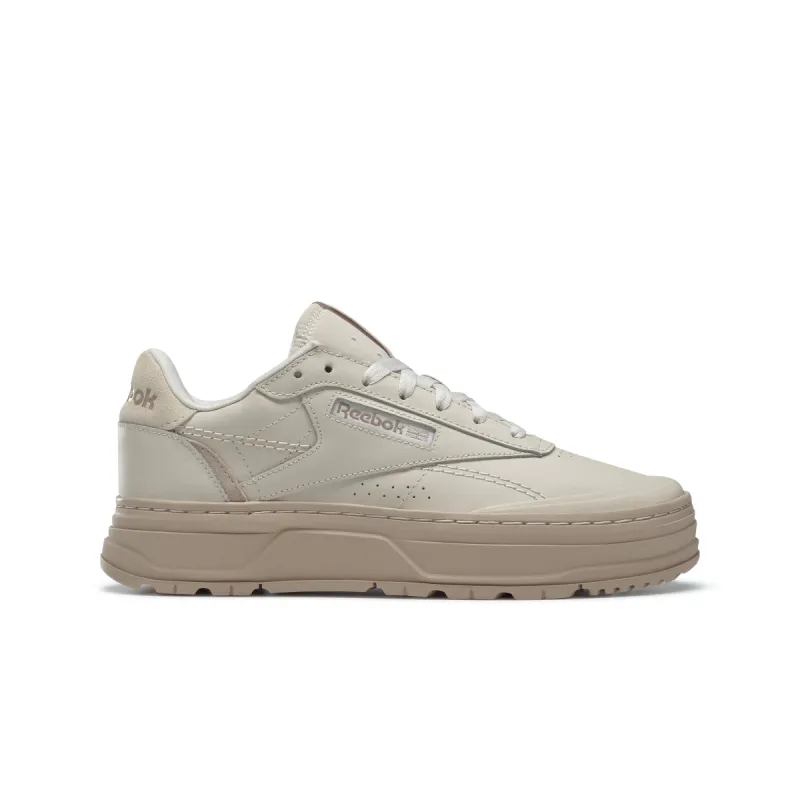 Reebok Footwear Women Club C Double Geo Shoes Stucco/Stucco/Modbei sold by Reebok