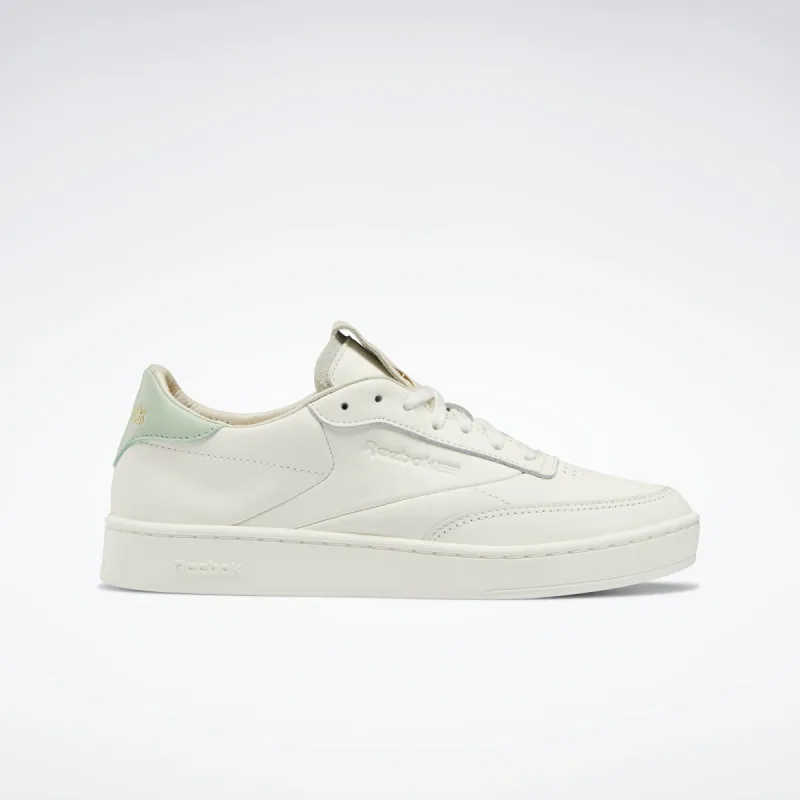 Reebok Footwear Women Club C Clean Shoes Chalk/Chalk/Lgtsag sold by Reebok