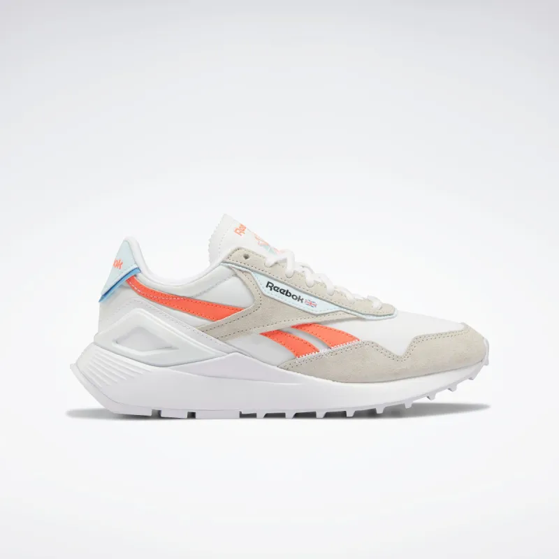 Reebok Footwear Women Classic Legacy Az Shoes Ftwwht/Moonst/Orgfla sold by Reebok
