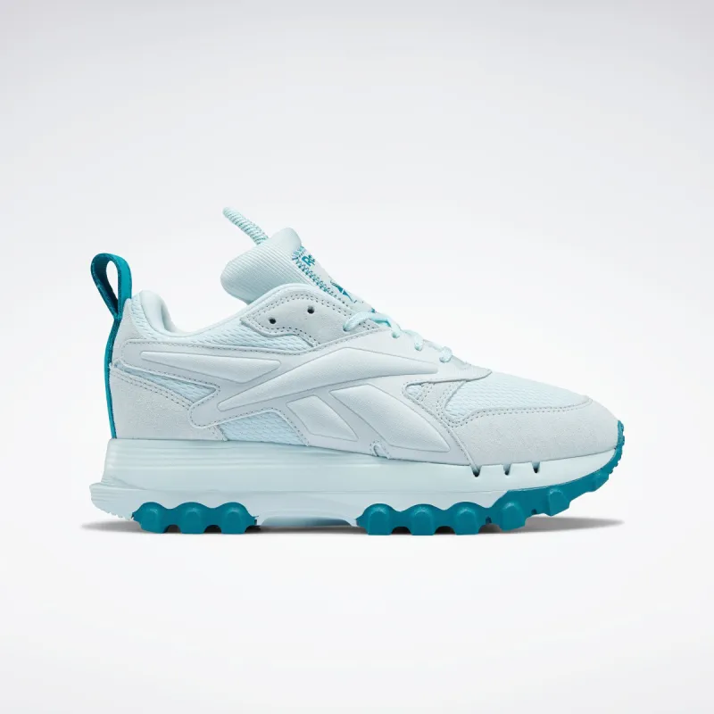 Reebok Footwear Women Cardi B Classic Leather V2 Shoes Whiblu/Whiblu/Seapte sold by Reebok