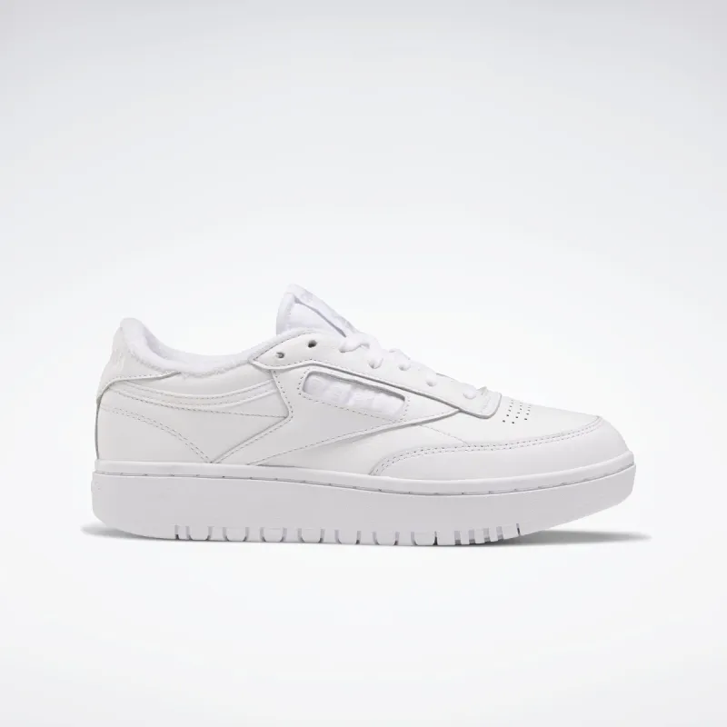 Reebok Footwear Women Club C Double Shoes White/White/Cdgry2 sold by Reebok