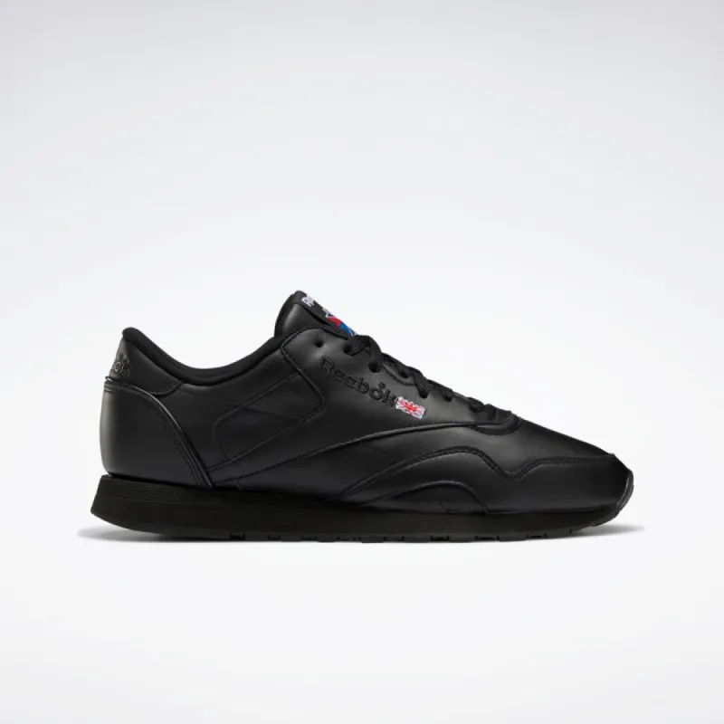 Reebok Footwear Men CLASSIC LEATHER PLUS CORE BLK/FTWR WHT/VECTOR RED sold by Reebok