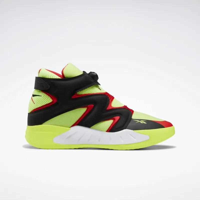 Reebok Footwear Men INSTAPUMP FURY ZONE ACID YELLOW/BLK/VECTOR RED sold by Reebok