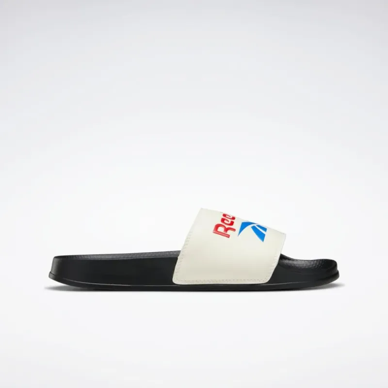 Reebok Footwear Men REEBOK CLASSIC SLIDE CORE BLK/CLASSIC WHT/VECTOR RE sold by Reebok