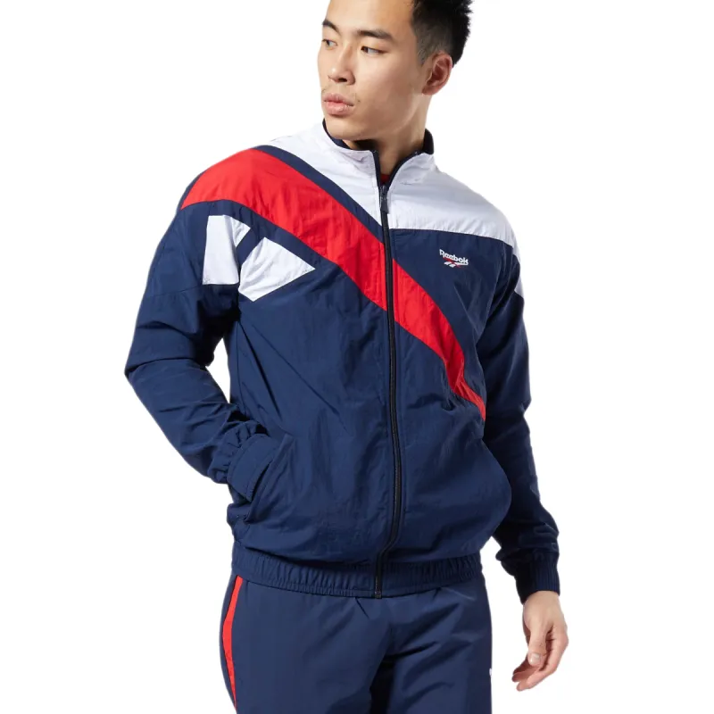 Reebok Apparel Men Classics Vector Track Jacket Conavy sold by Reebok