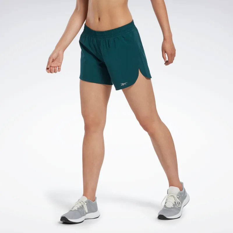 Reebok Apparel Women Running Shorts Forgrn sold by Reebok