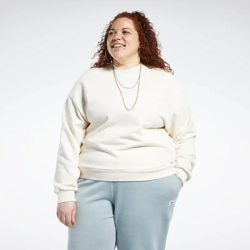 Reebok Apparel Women Classics Natural Dye Sweatshirt (Plus Size) Nondye made by Reebok