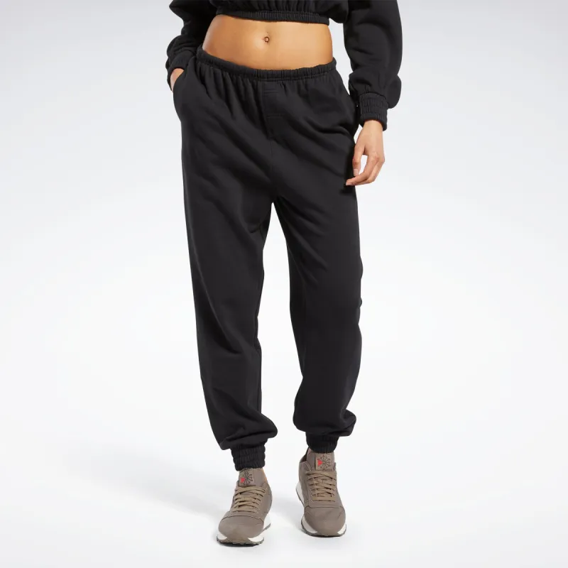 Reebok Apparel Women Classics French Terry Joggers Black sold by Reebok