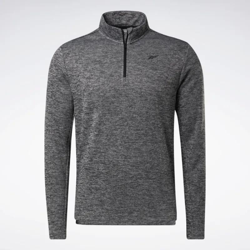 Reebok Apparel Men Workout Ready Double Knit Quarter-Zip PUGRY3 sold by Reebok