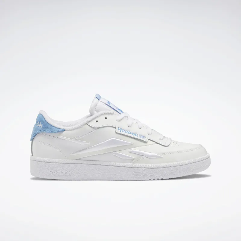 Reebok Footwear Men Club C 85 Shoes Ftwwht/Purgry/Essblu sold by Reebok